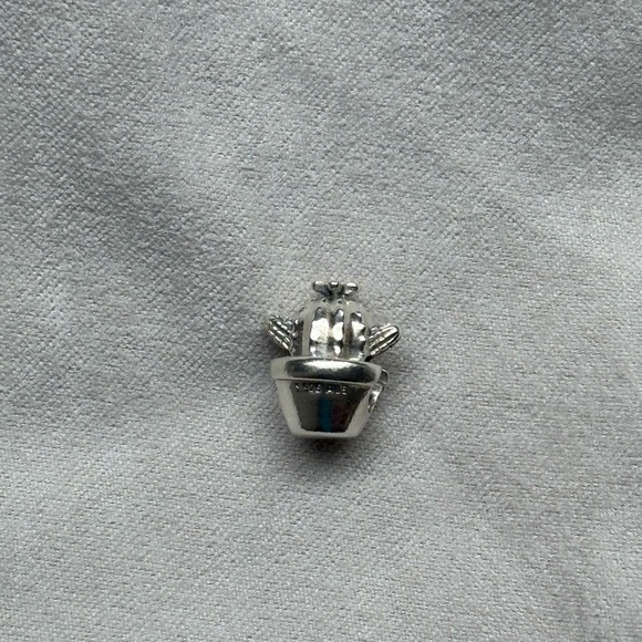 Pandora Free Hugs Cactus Charm in Sterling Silver - Picture 5 of 6
